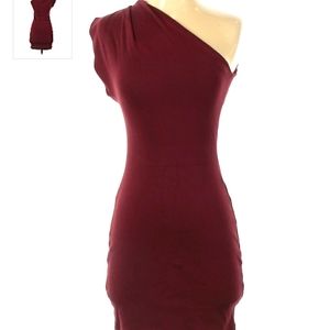 American Apparel One Shoulder Dress